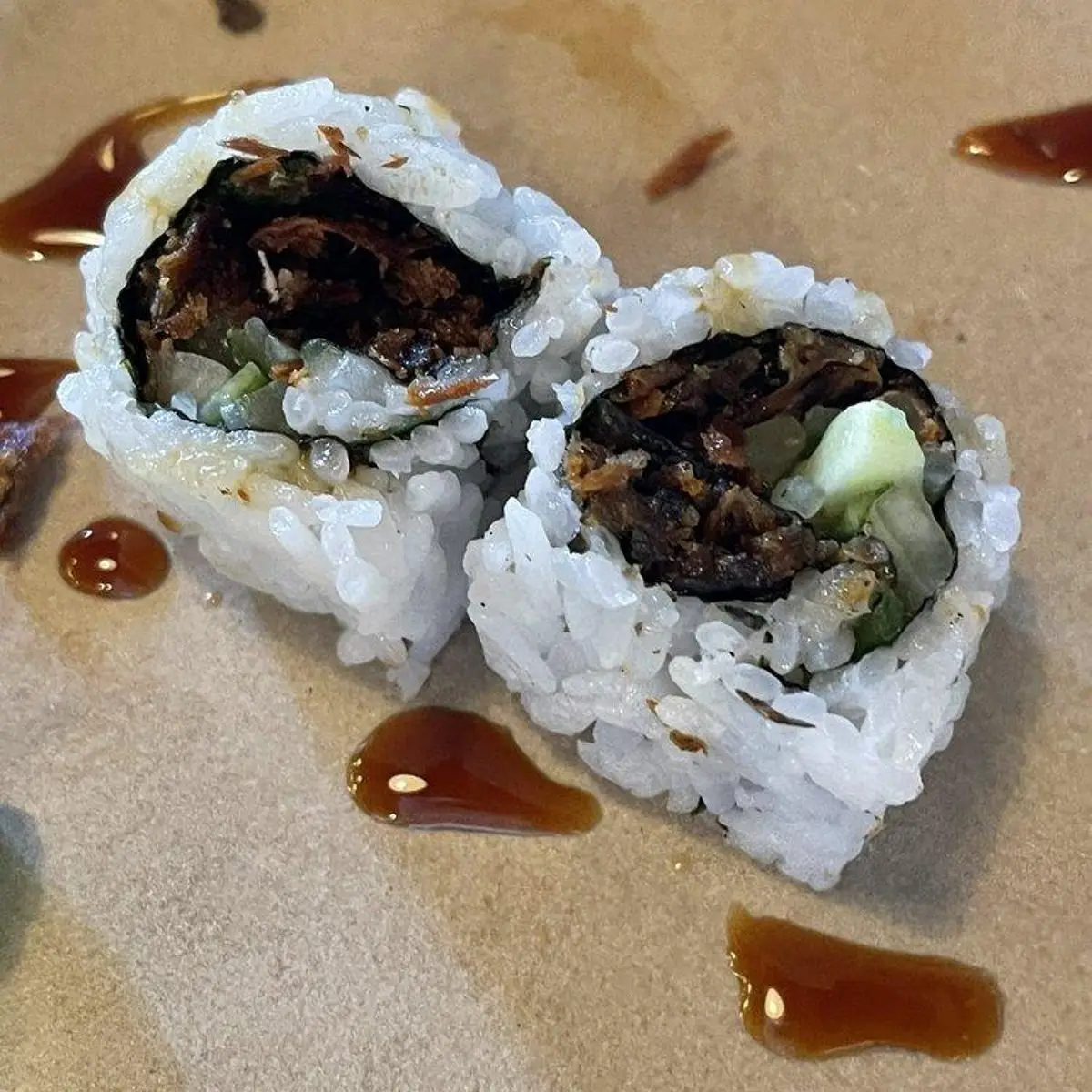 Salmon Skin Roll (8pcs) at Sake2Me Sushi