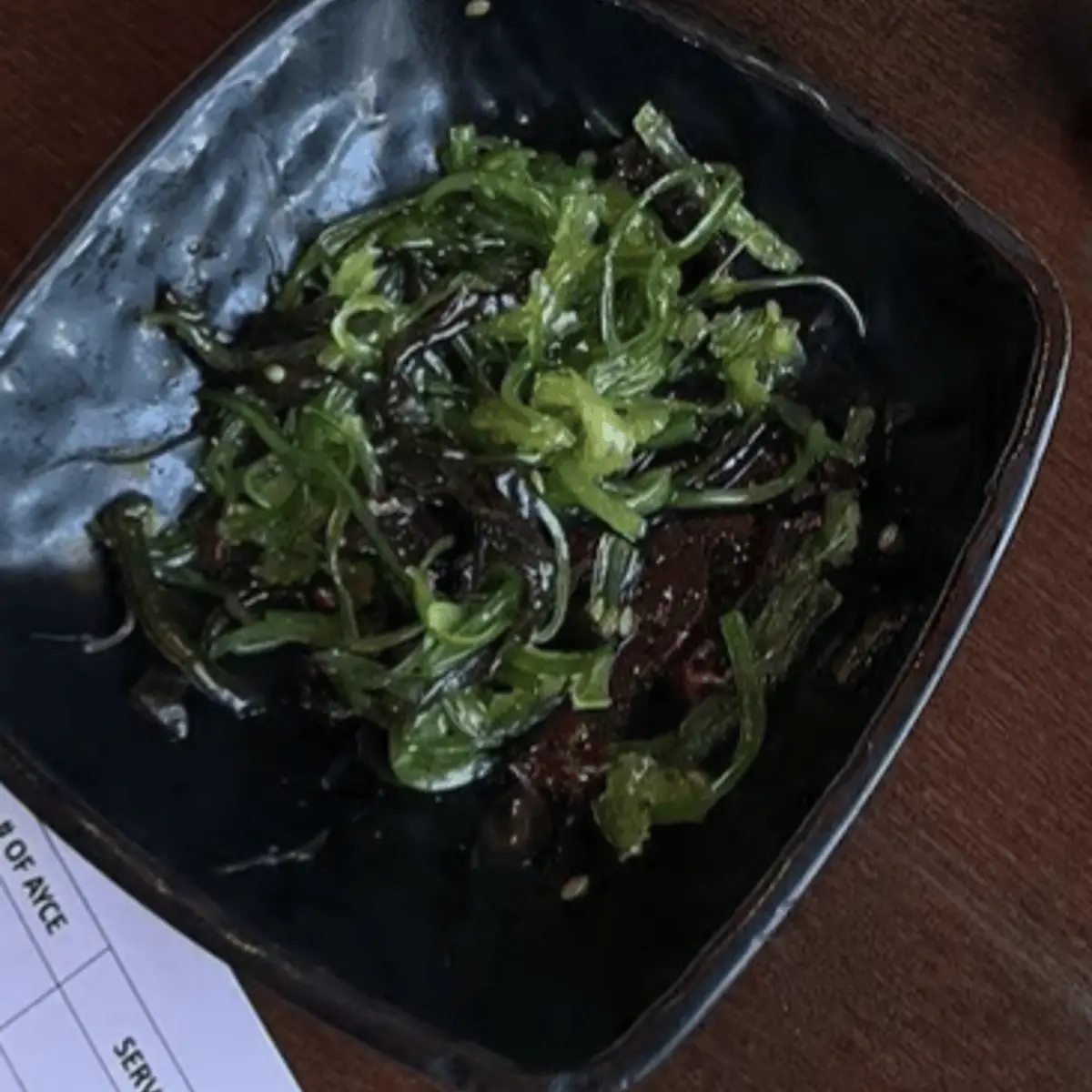 Seaweed Salad at Sake2Me Sushi