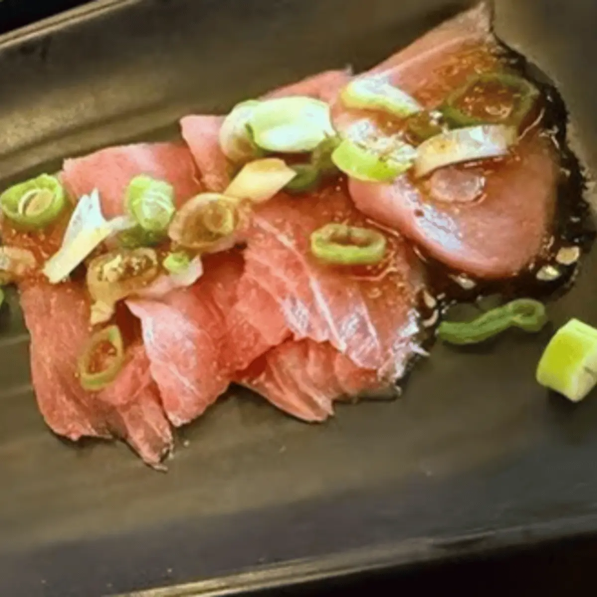 Tuna Carpaccio (5pcs) at Sake2Me Sushi