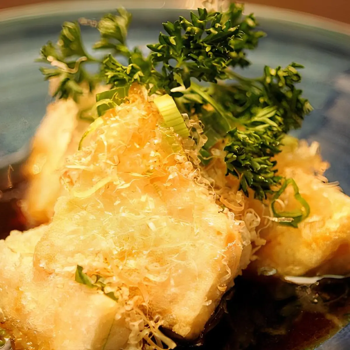 Agedashi Tofu at Satomi Sushi