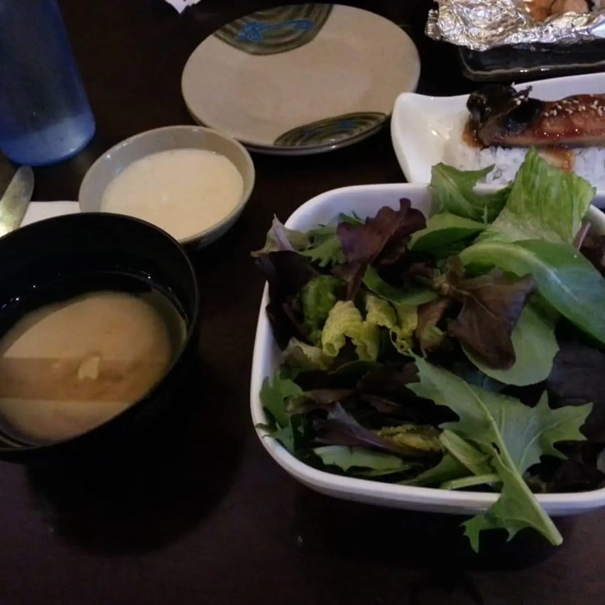 Green Salad at Satomi Sushi
