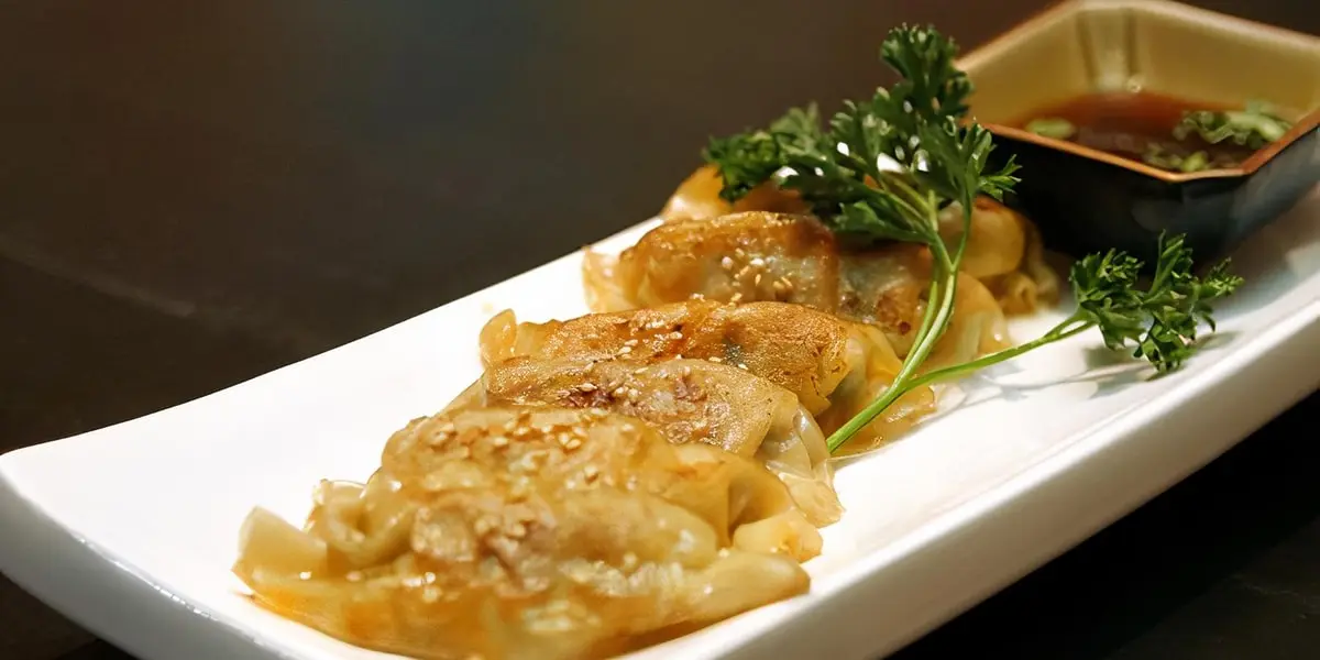 Gyoza at Satomi Sushi