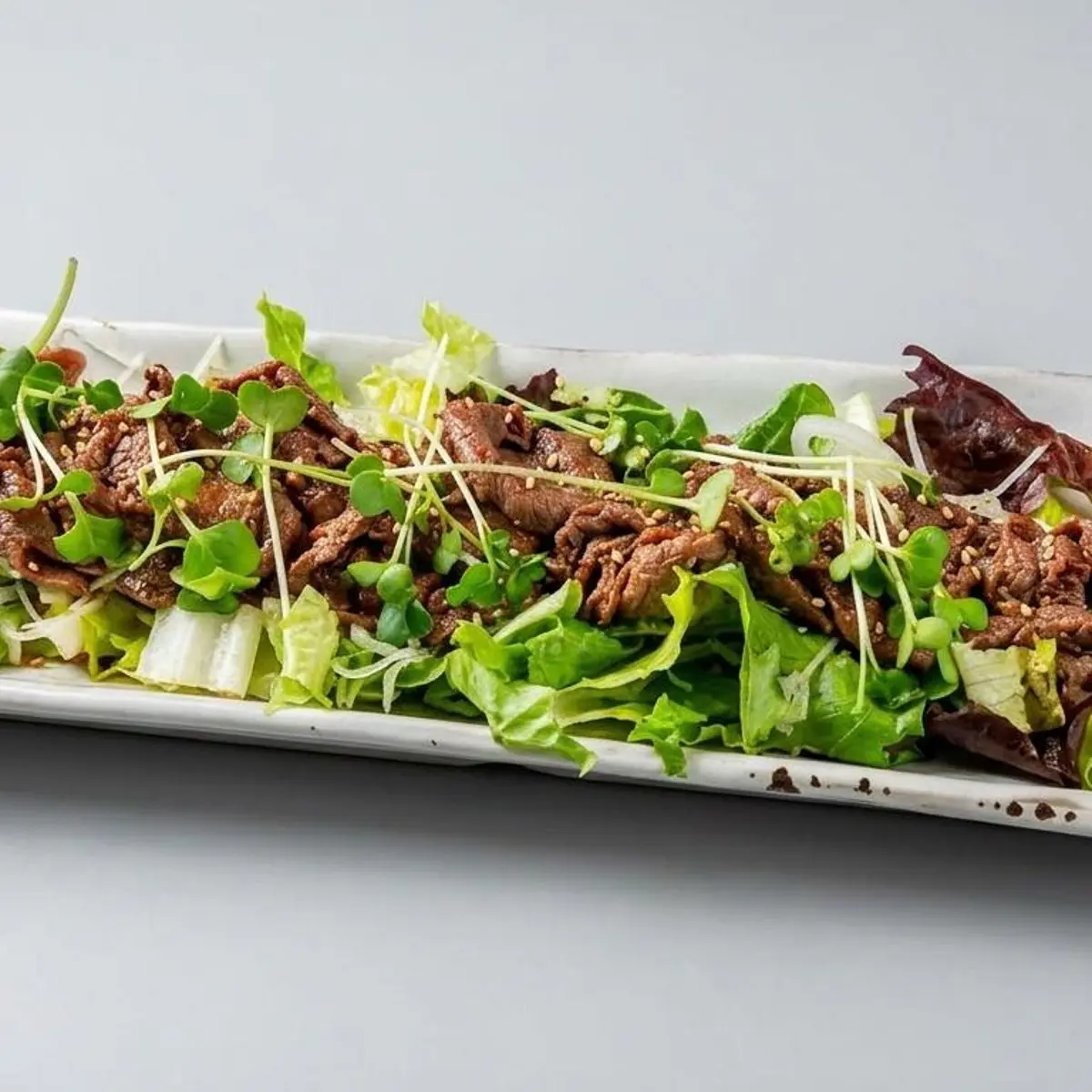 Japanese Beef Tataki at Satomi Sushi