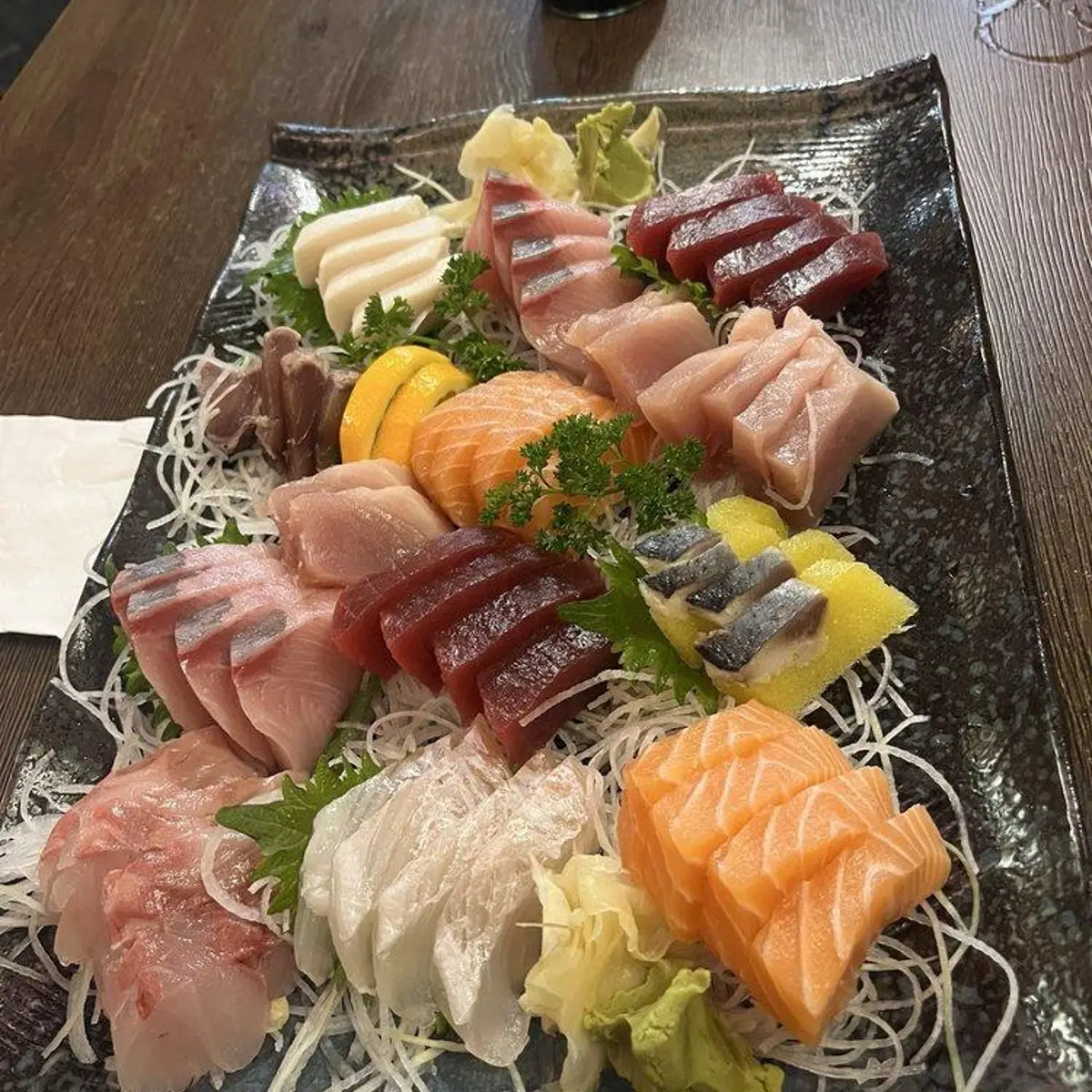 Sashimi Deluxe at Satomi Sushi