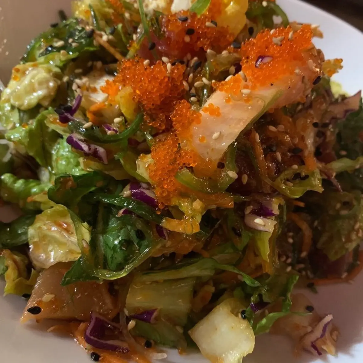 Seafood Salad at Satomi Sushi