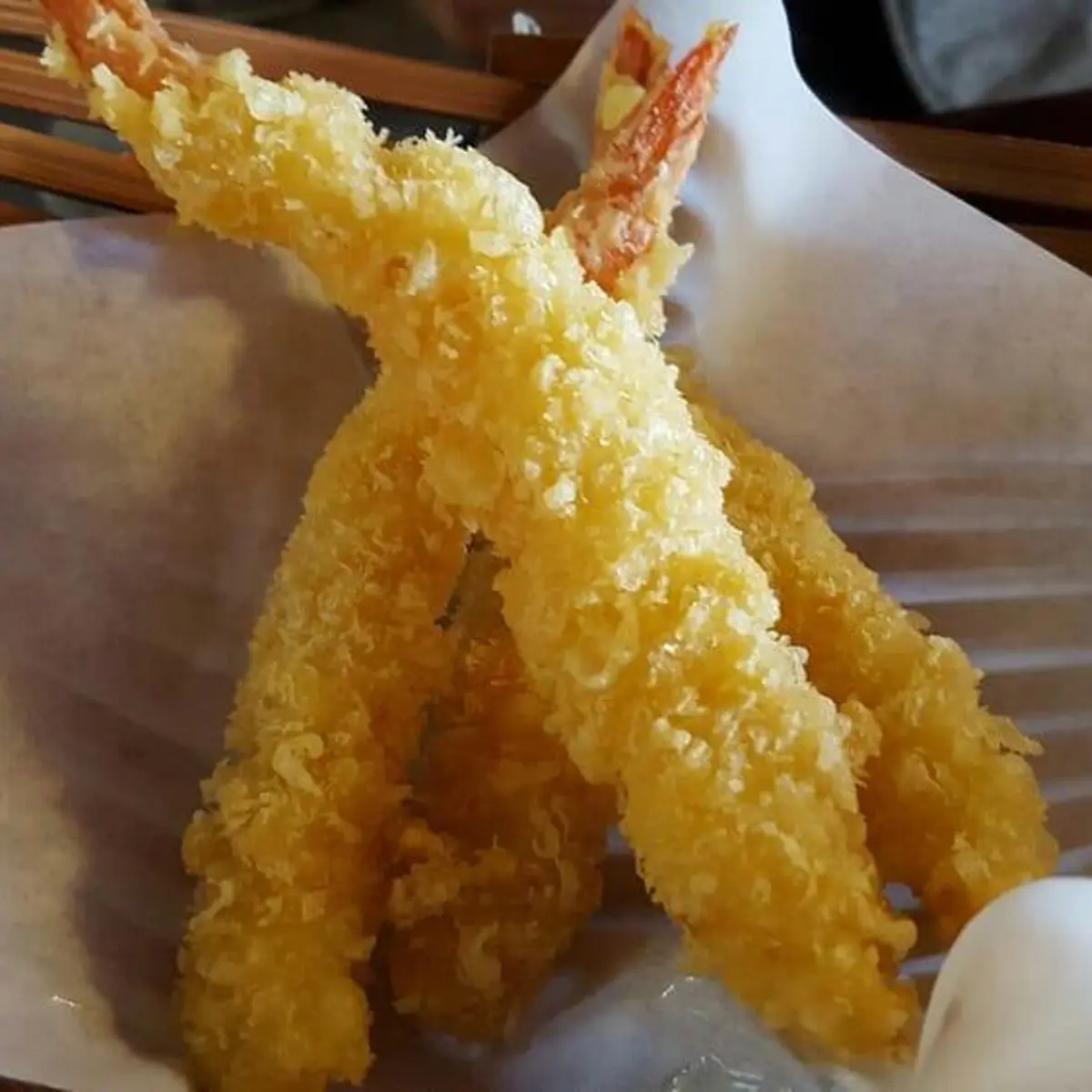Shrimp Tempura at Satomi Sushi