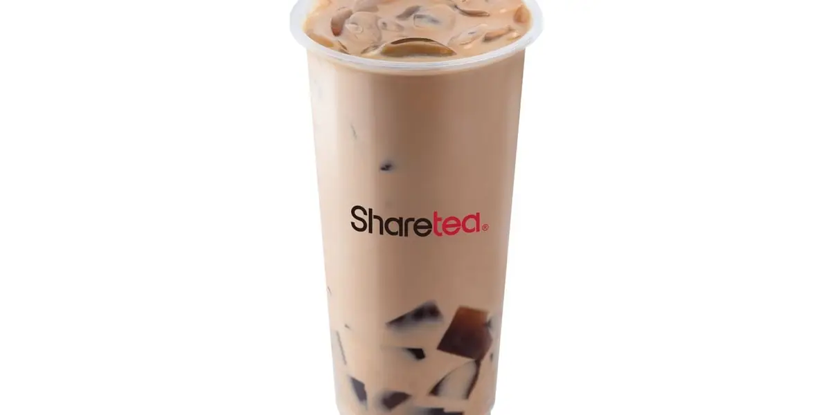 Coffee Milk Tea w/ Coffee Jelly at Sharetea Fremont