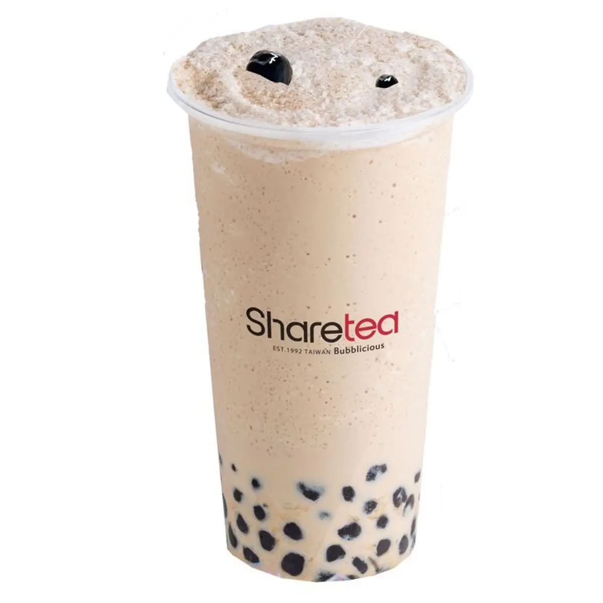 Milk Tea Ice Blended with Pearl at Sharetea Fremont