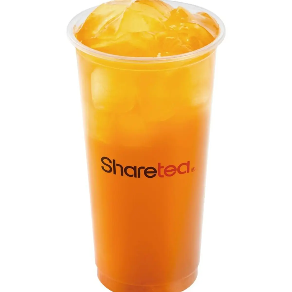 Peach Tea with Honey Jelly at Sharetea Fremont