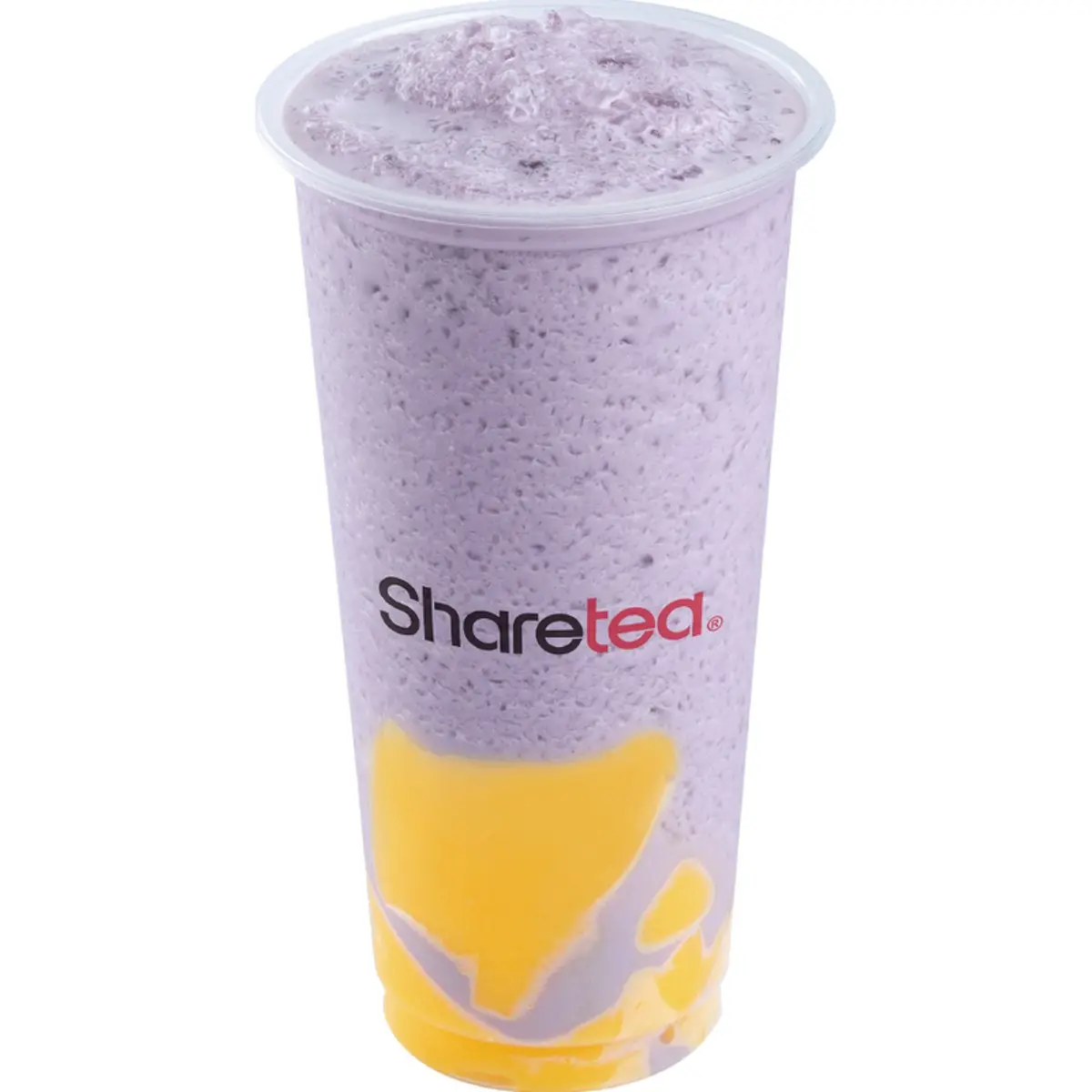 Taro Ice Blended with Pudding at Sharetea Fremont