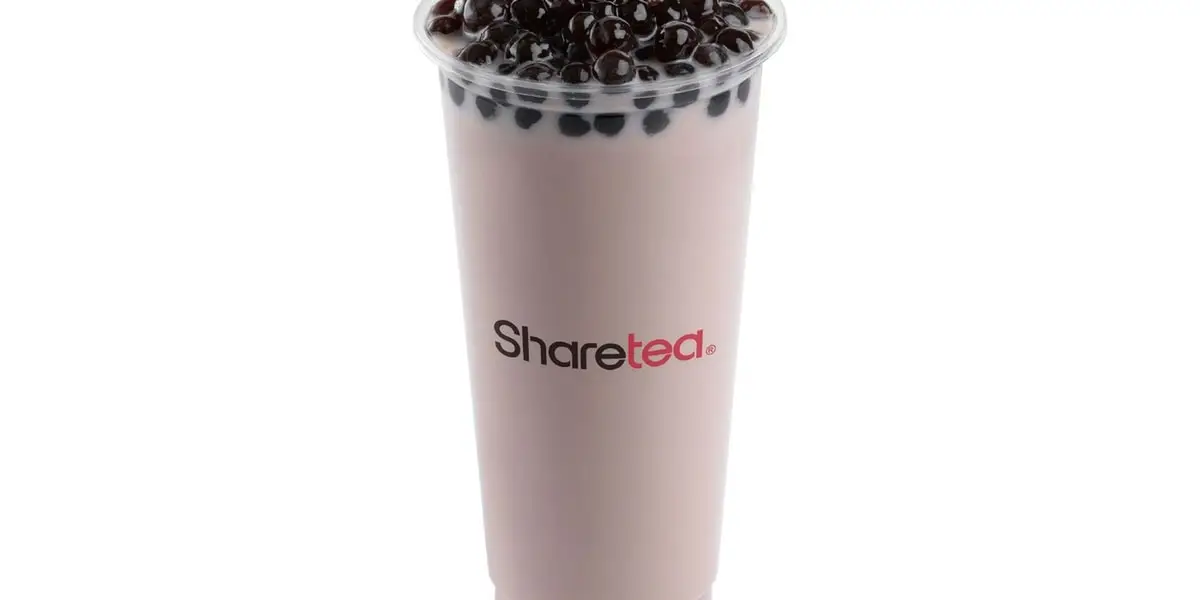 Taro Milk Tea with Pearl at Sharetea Fremont