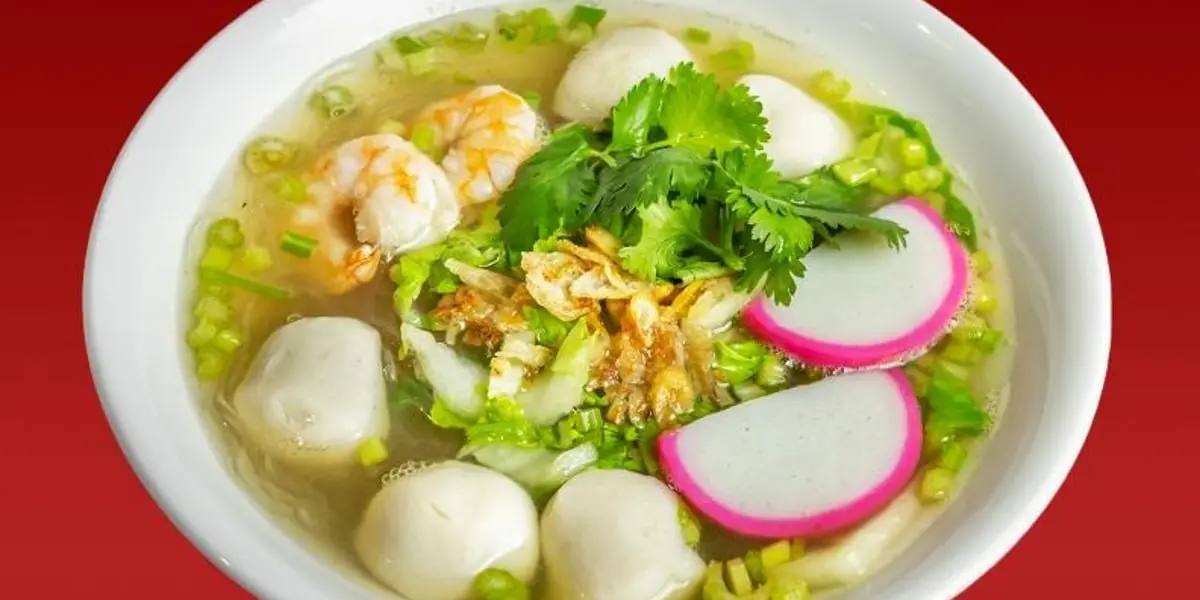 Fish Ball Silver Noodle Soup 魚丸湯冬粉 (Delivery) at Shihlin Taiwan Street Snacks