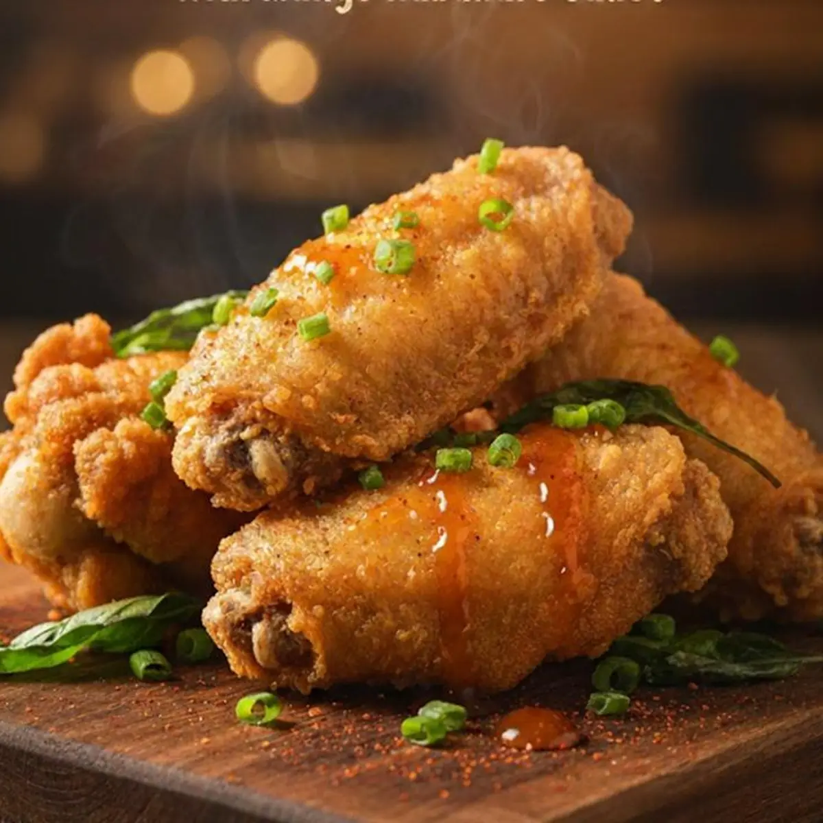 House Special Chicken Wings (6pcs) 秘制脆皮鸡翅 (6只) at Shihlin Taiwan Street Snacks