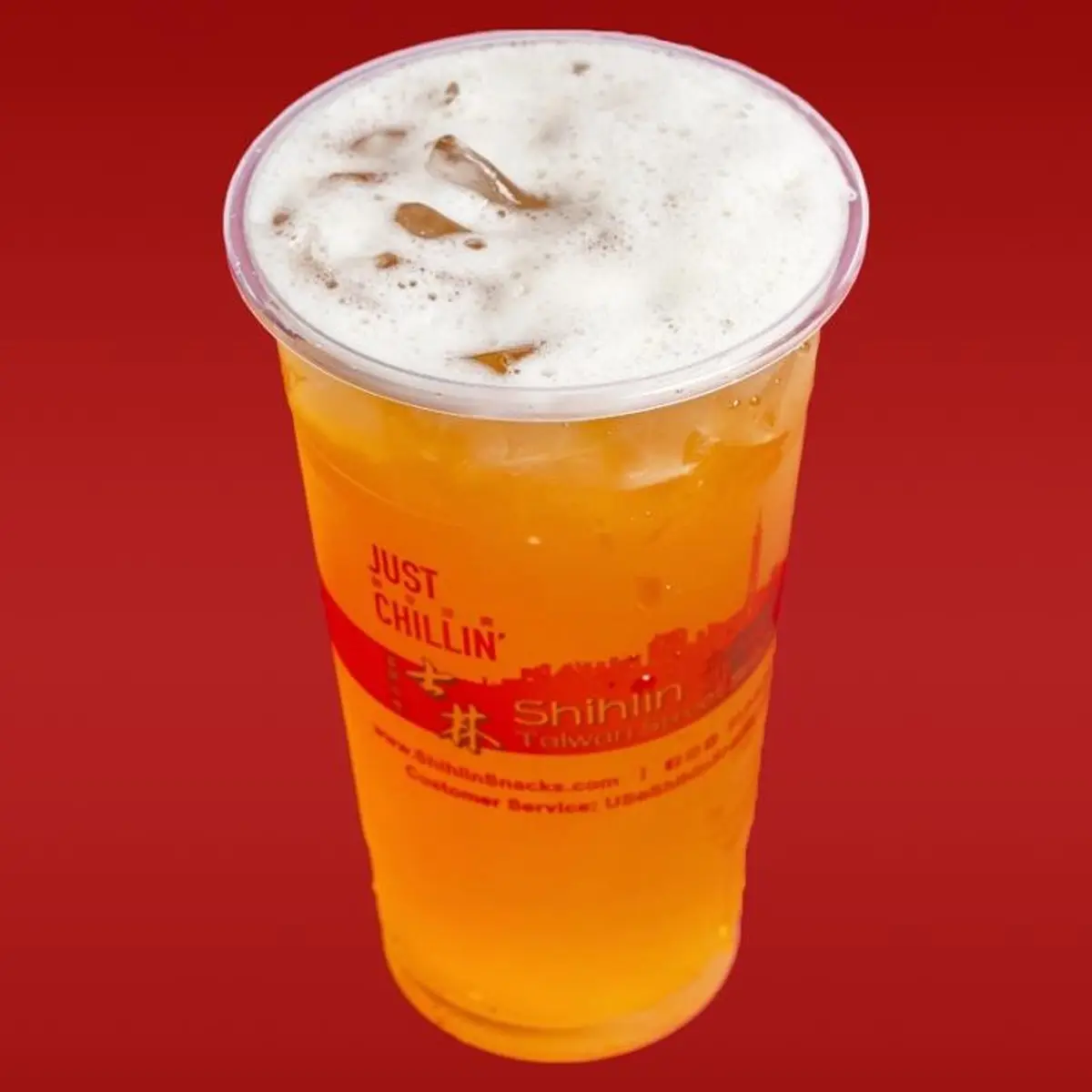 O. Peach Green Tea 有機桃子綠茶 (Delivery) at Shihlin Taiwan Street Snacks