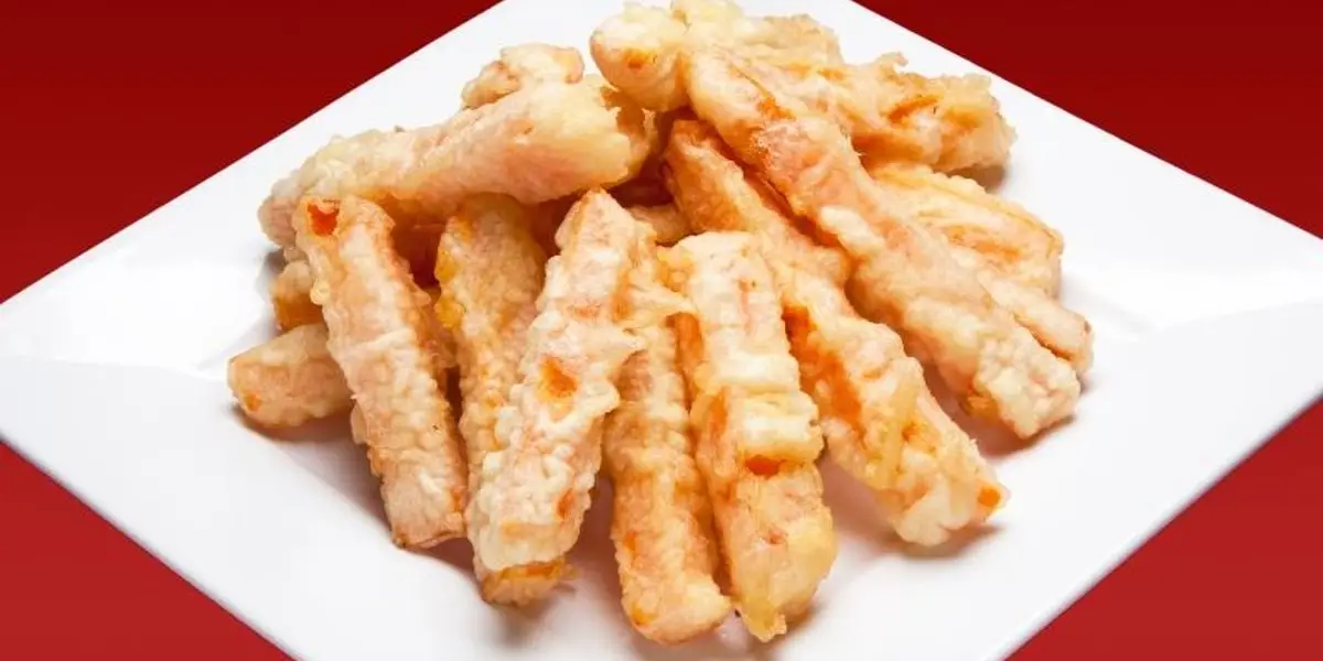 Sweet Plum Fries 甘梅地瓜 (Delivery) at Shihlin Taiwan Street Snacks