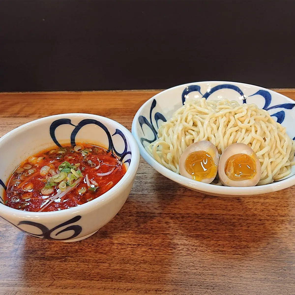 Spicy Miso Tsukemen with Marinated Egg-F at Shugetsu -Fremont