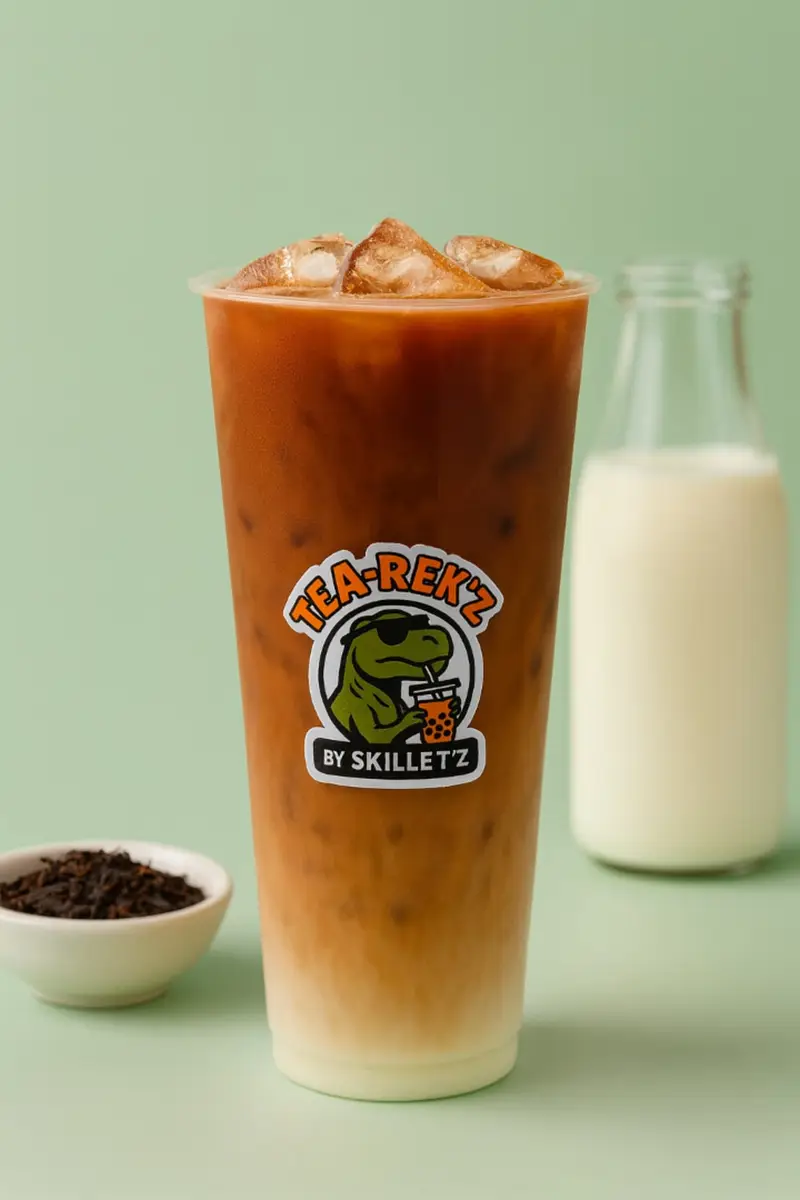 22 Assam Black Milk Tea at Skillet'z Cafe