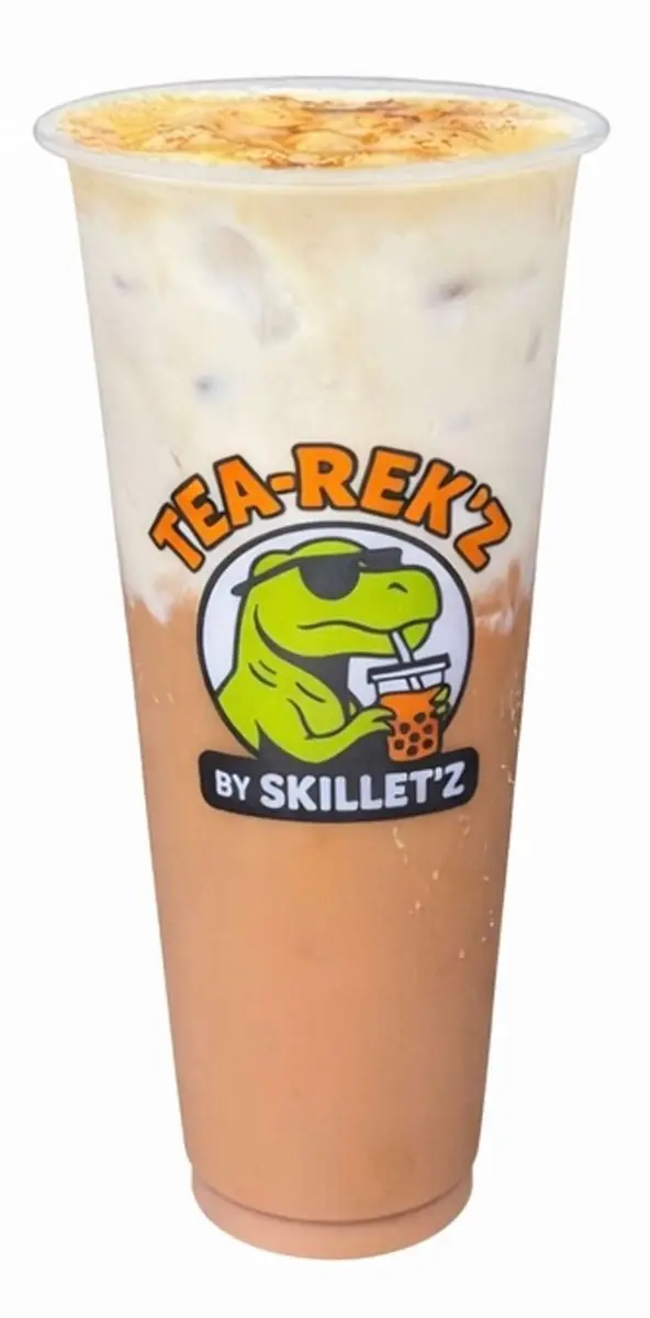 25 Crème Brûlée Classic Thai Tea at Skillet'z Cafe
