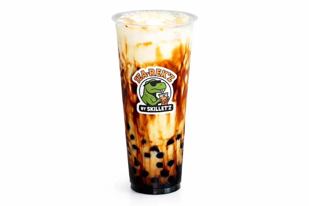 41 Tiger Milk with Boba 🐯🌙 at Skillet'z Cafe