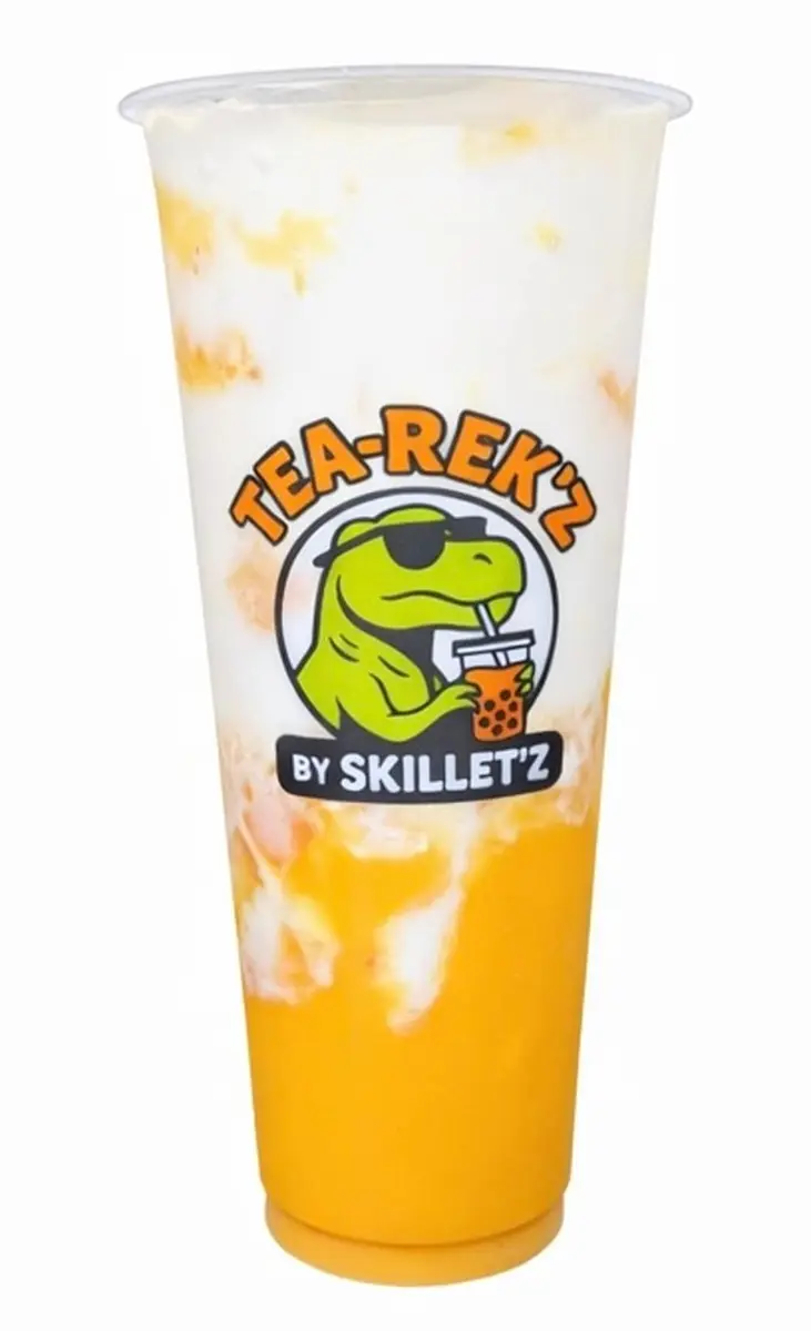 45 Korean Mango Milk 🥭🥛🌙 at Skillet'z Cafe