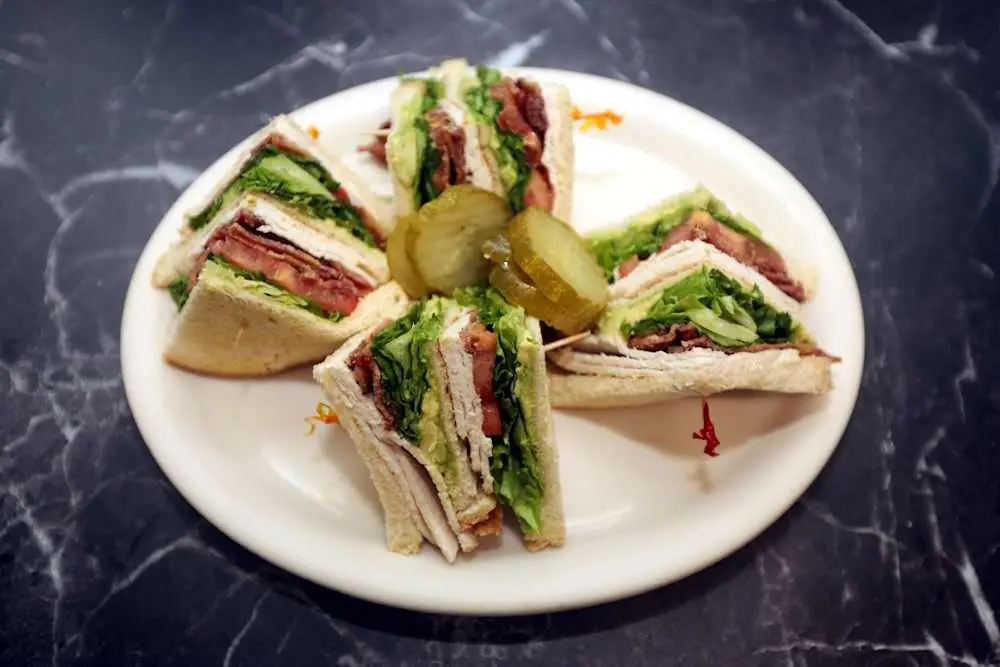 Club Sandwich at Skillet'z Cafe