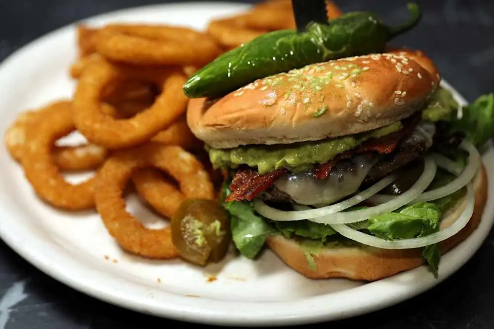El Toro Burger (Spicy) 🌶️ at Skillet'z Cafe