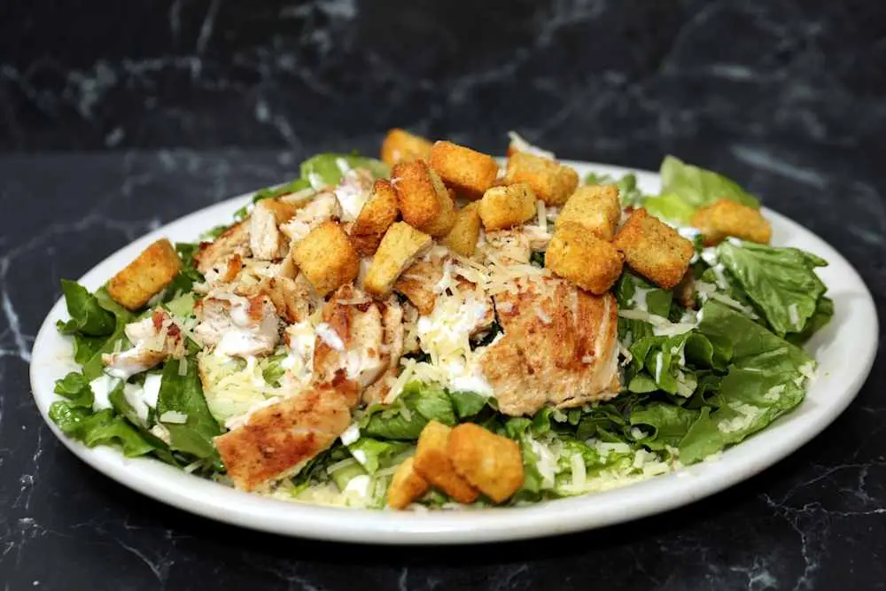 Grilled Chicken Caesar Salad at Skillet'z Cafe