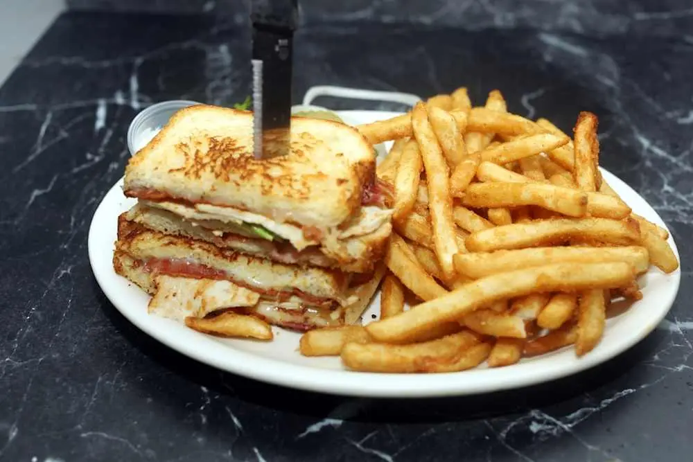 Grilled Turkey Cheese & Bacon 🦃🧀🥓 at Skillet'z Cafe