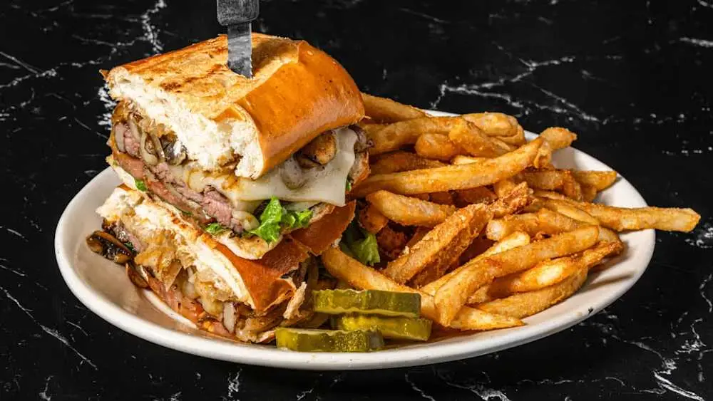 New York Steak Sandwich at Skillet'z Cafe