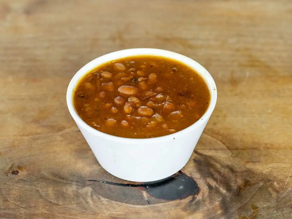 Famous BBQ Beans - Cup at Smoking Pig BBQ