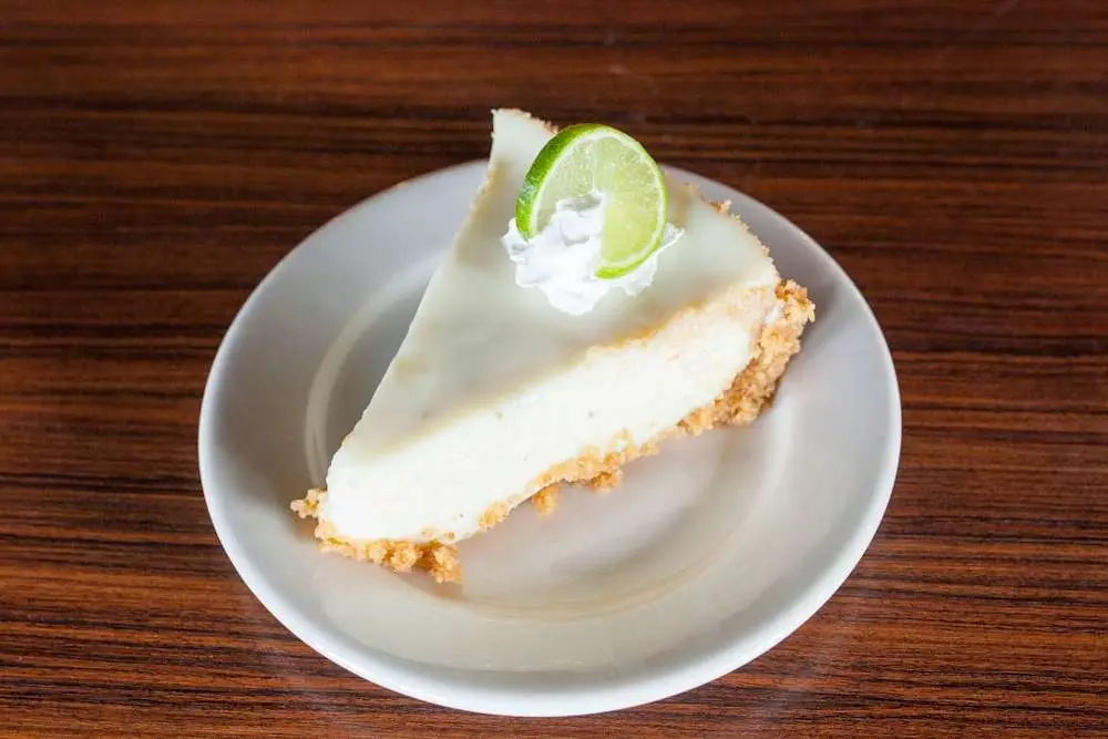 Key Lime Pie (Slice) at Smoking Pig BBQ