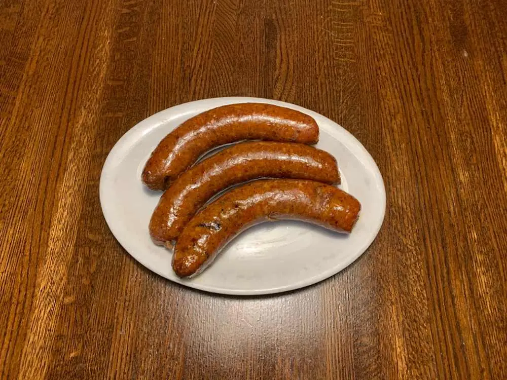 Louisiana Hot Link - 1 Link at Smoking Pig BBQ