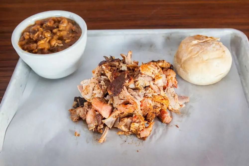 Pulled Pork Meal at Smoking Pig BBQ