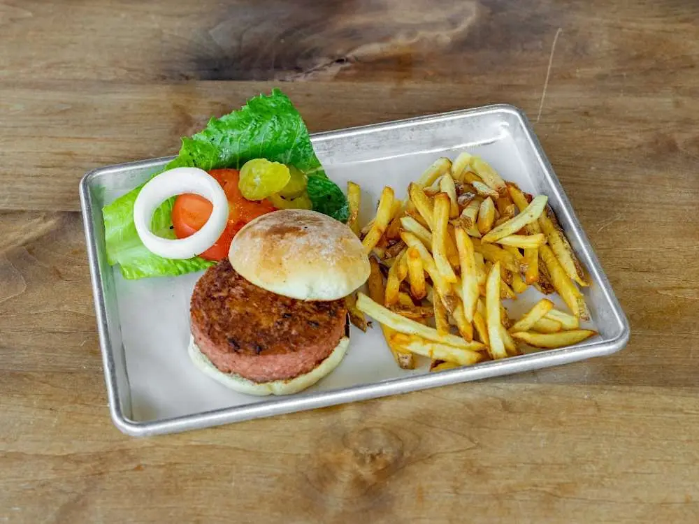 Smoked Jackfruit Sammy (Vegan) at Smoking Pig BBQ