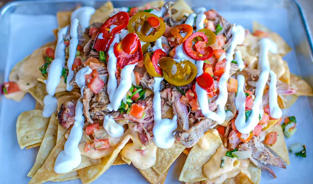 Superb Nachos - Pulled Pork at Smoking Pig BBQ