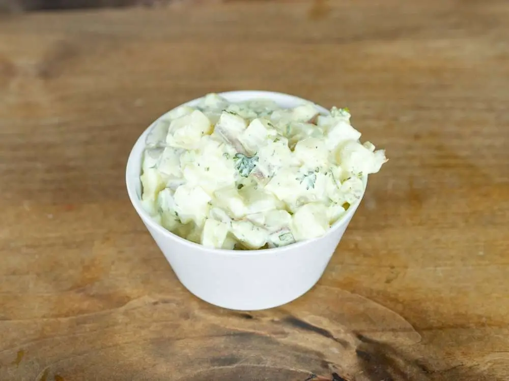 Trinity Potato Salad - Cup at Smoking Pig BBQ