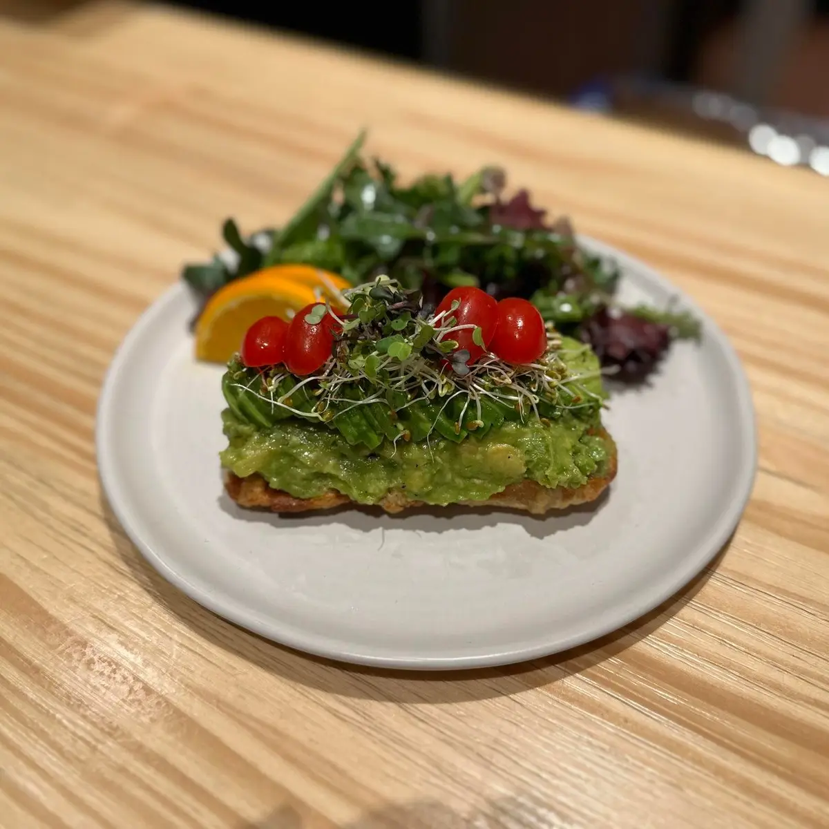 Avocado Croffle Toast at SOHO Modern Japanese