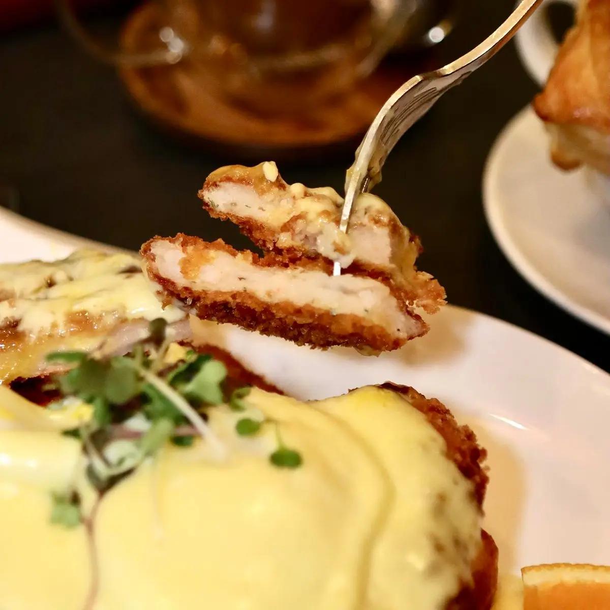 Ebi-Katsu Benedict at SOHO Modern Japanese