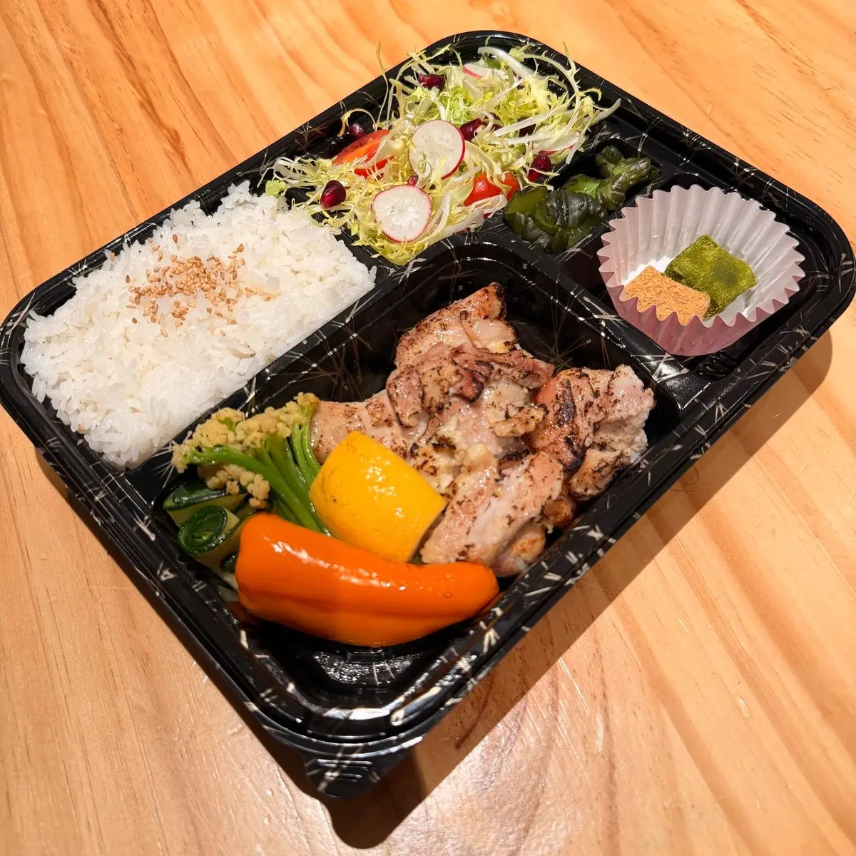 Grilled Chicken Rice Plate at SOHO Modern Japanese
