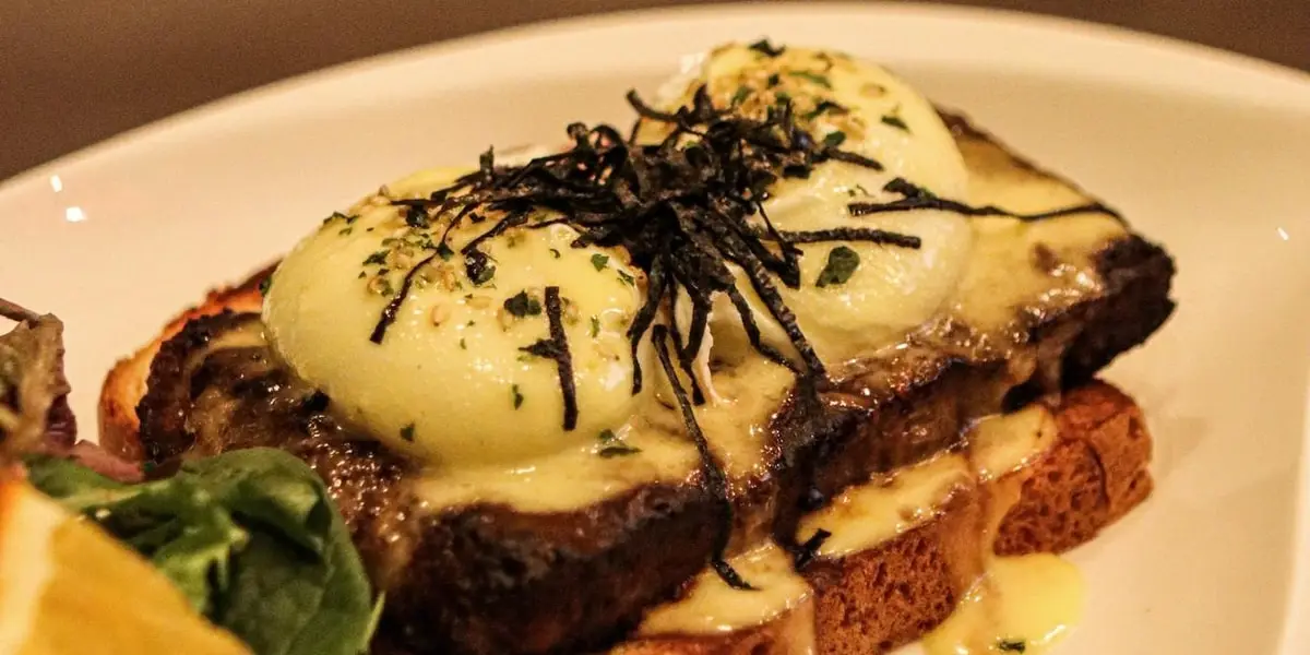 Loco Moco Benedict at SOHO Modern Japanese