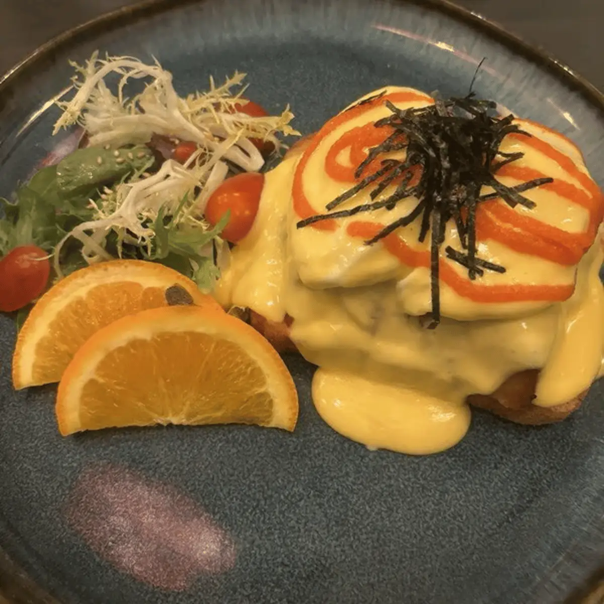 Miso Mushroom Benedict at SOHO Modern Japanese