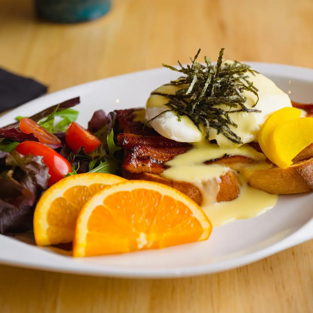 Unagi Kabayaki Benedict at SOHO Modern Japanese
