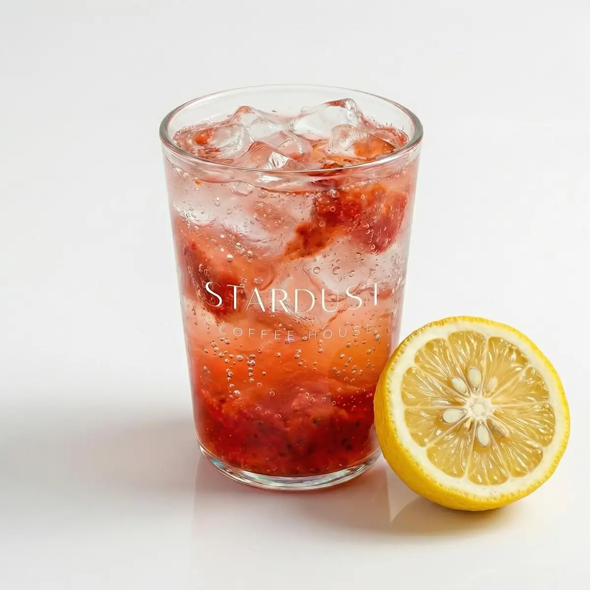 Strawberry Yuzu Refresher at STARDUST Coffee House | Fremont