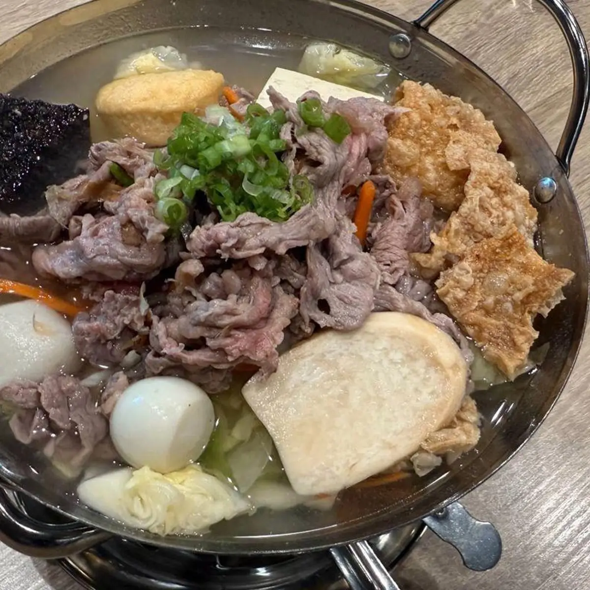 Bone Broth Hot Pot 大骨湯鍋 at Steaking