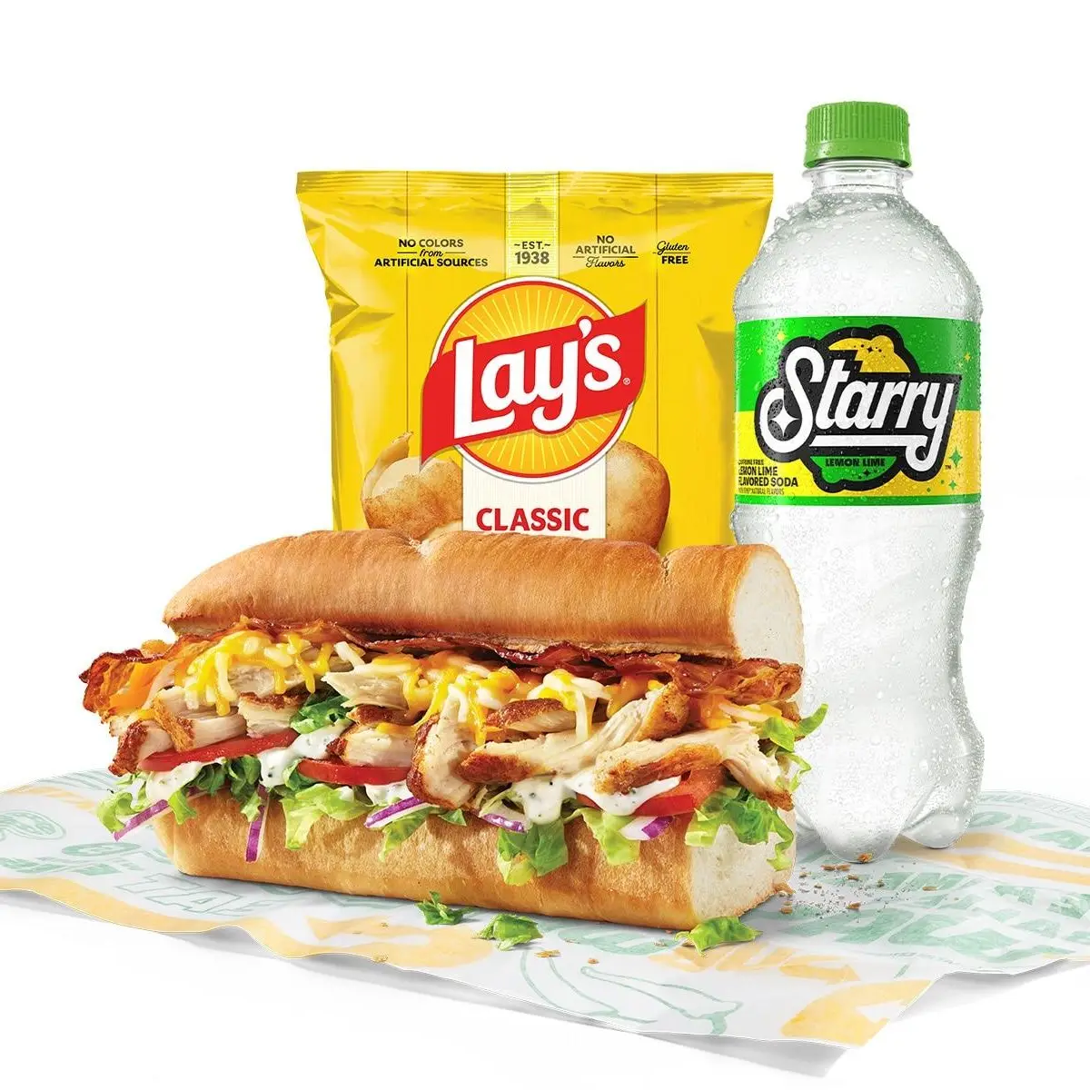 Chicken & Bacon Ranch Meal at Subway