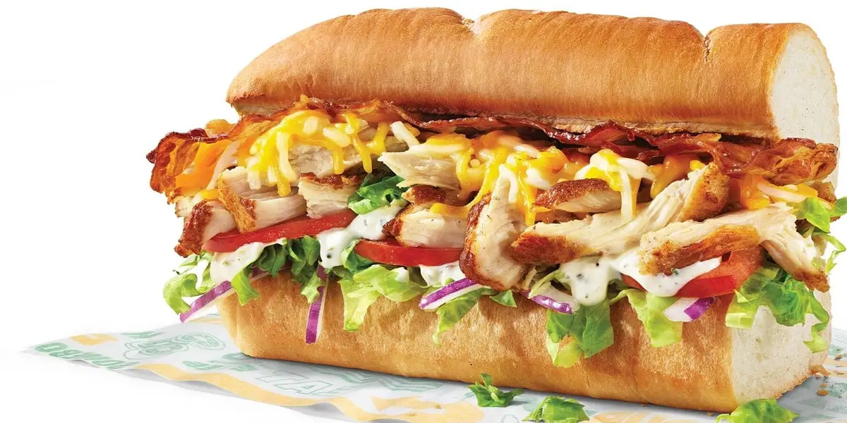 Chicken & Bacon Ranch at Subway