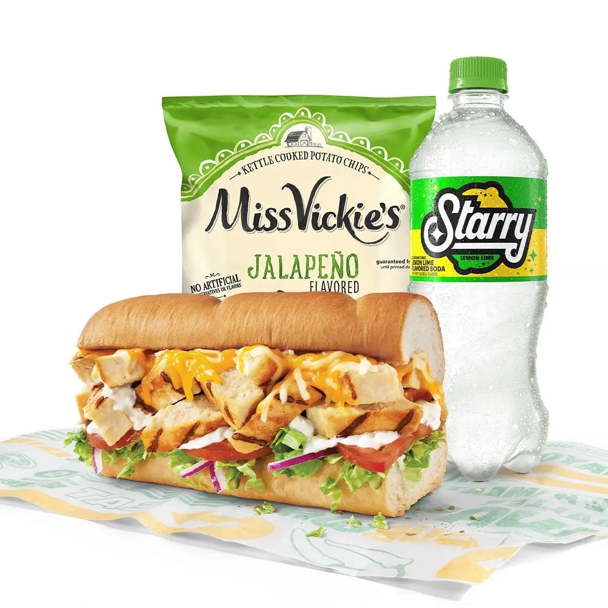 Grilled Chicken Meal at Subway