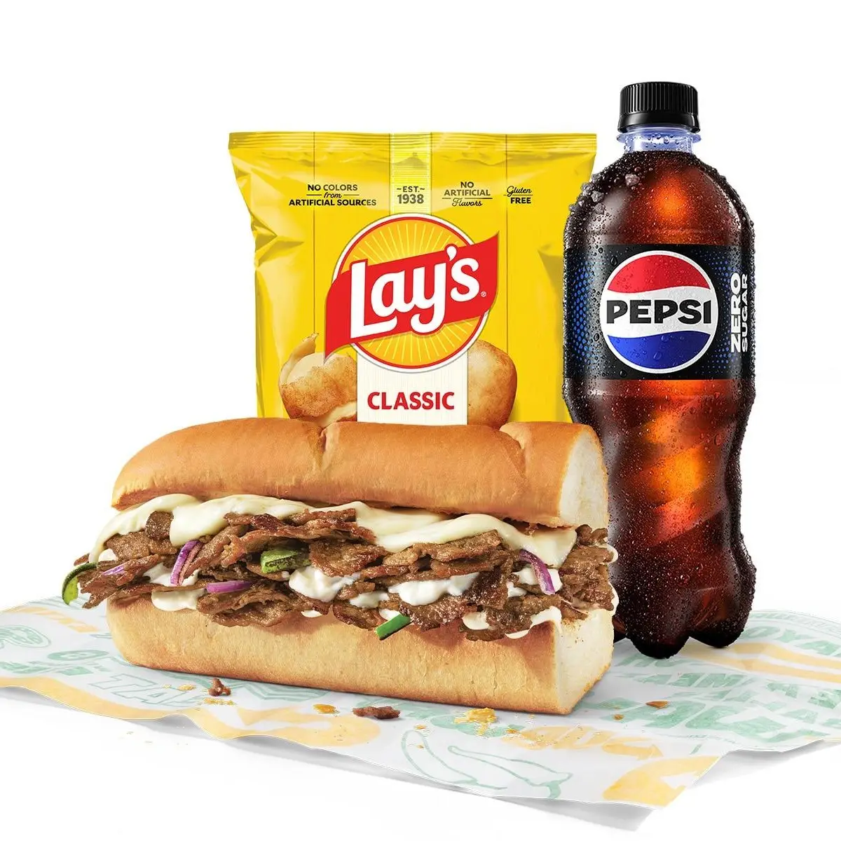Steak Philly Meal at Subway