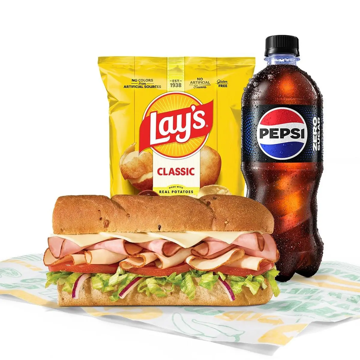Turkey & Ham Meal at Subway