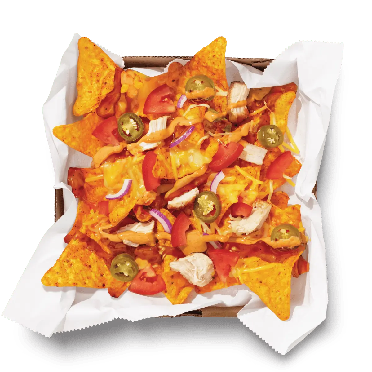 Doritos® Hot Honey Chicken Nachos at Subway